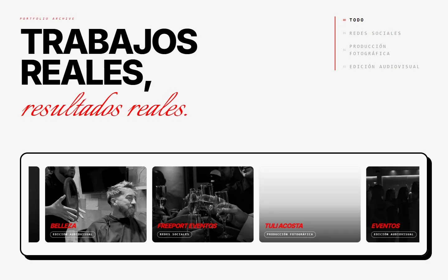Trabajos de Emme Digital